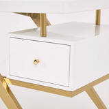 Berlin Executive Desk - White