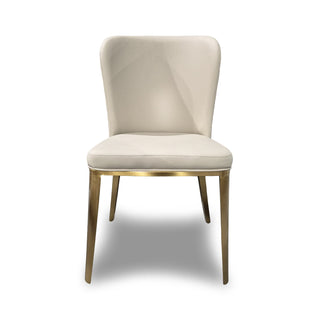 Gambit PU Dining Chair - Beige