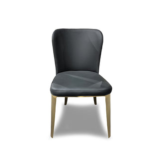 Gambit PU Dining Chair - Black