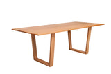 Noosa 1.8m/ 2.1m Messmate Dining Table
