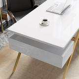 Berlin Executive Desk - White