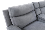 Bentley Electric Corner Recliner - Grey