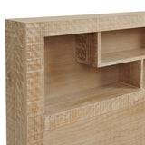 Deimos King Bed with Shelf Headboard