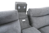 Bentley Electric Corner Recliner - Grey