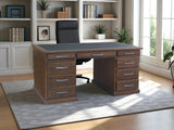 Basile Timber Executive Desk