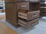 Basile Timber Executive Desk