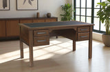 Basile Timber Writing Desk