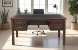 Basile Timber Writing Desk