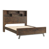 Armadale King Bed with Bookcase Headboard