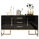 Kira High Gloss Buffet - Black