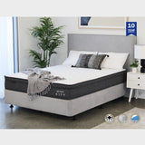 Queen Alpha Bed Medium Feel 3 Zoned Pocket Spring