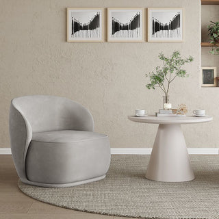 Luca Accent Bucket Chair - Grey