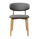 Malibu Dining Chair - Dark Grey