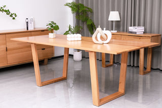 Noosa 1.8m/ 2.1m Messmate Dining Table