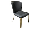 Gambit PU Dining Chair - Black