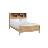 Deimos King Bed with Bookcase Headboard