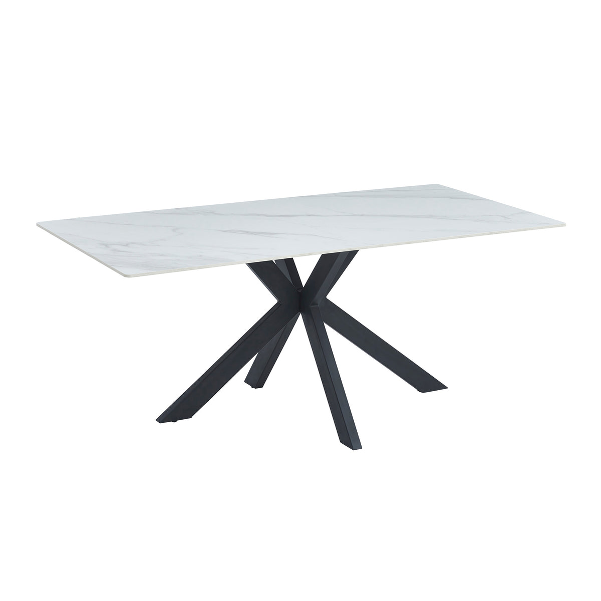 1.8m Avalon White Dining Table