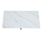 1.8m Avalon White Dining Table