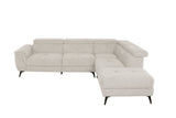 Hampton Fabric Corner Lounge - Beige