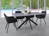 Lazio Grey Ceramic Dining Table - 1.8m