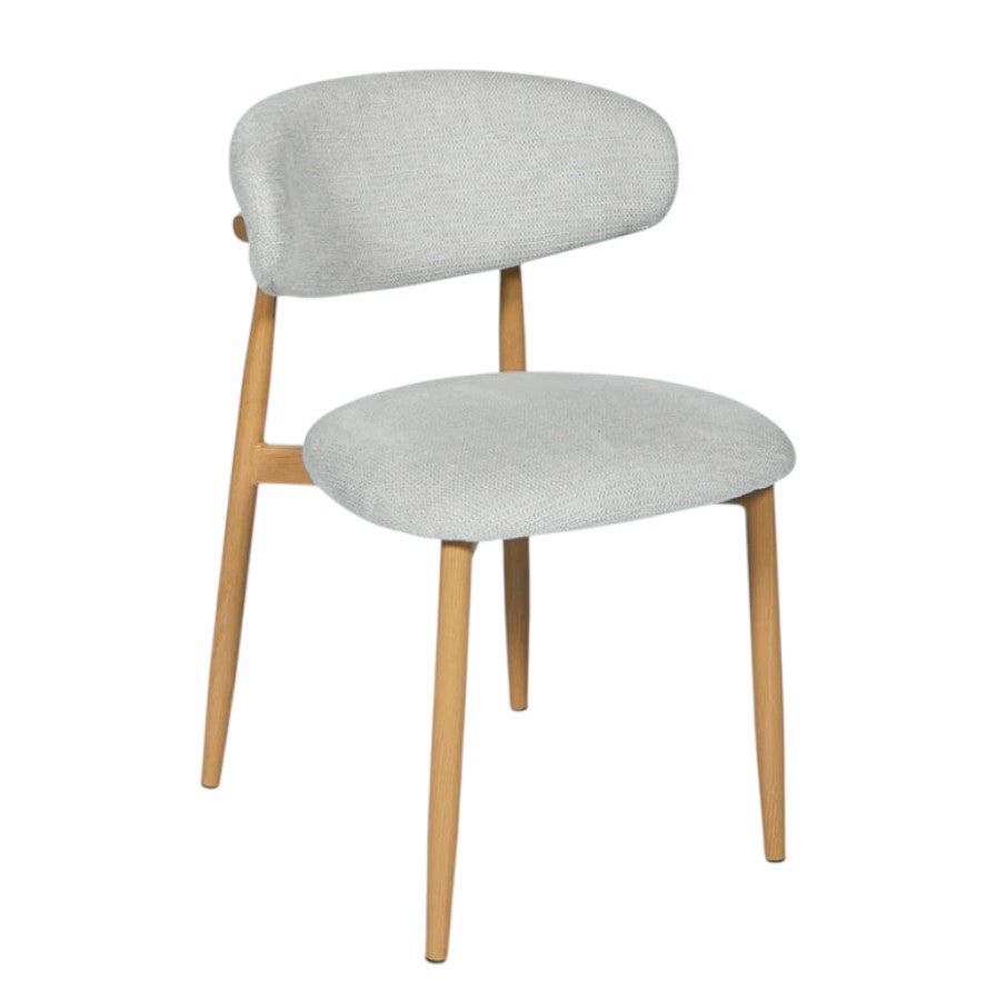 Malibu Dining Chair - Light Grey