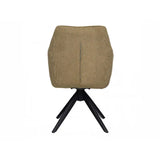 Oscar Olive Green Swivel Dining Chair