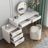 Sonata Dresser Mirror & Stool Set