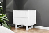 Southport White Timber Bedside